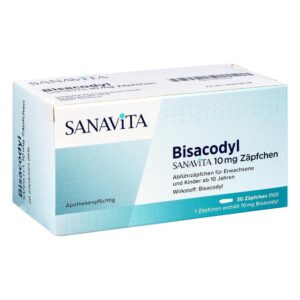 Bisacodyl Sanavita 10 Mg Zäpfchen