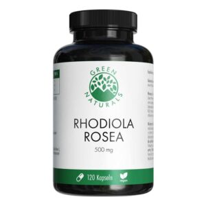 GREEN NATURALS Rhodiola Rosea 500 mg hochdosiert