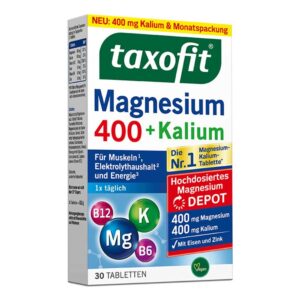 Taxofit Magnesium 400 + Kalium Depot Tabletten