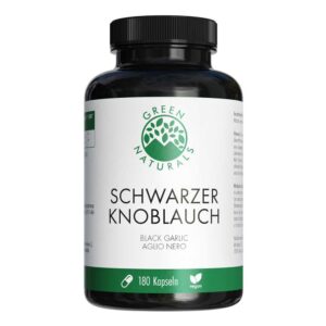 GREEN NATURALS Schwarzer Knoblauch 600 mg mit SAC