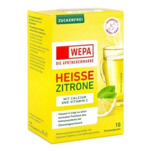 Wepa HeiÃe Zitrone+Vit.C+Calcium Zuckerfrei