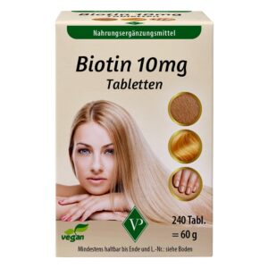 Biotin 10 Mg Hochdosiert Vegan Tabletten