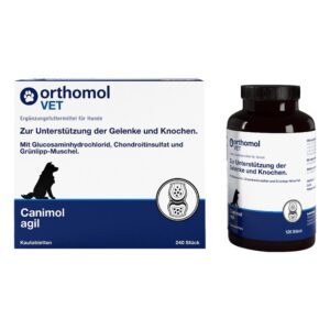 Orthomol Vet Canimol Agil Kautabletten für Hunde