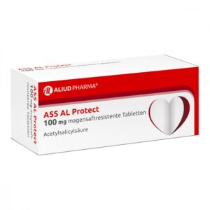 ASS AL Protect 100 mg bei Herzinfarkt- und Schlaganfallrisiko