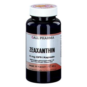 Zeaxanthin 6 mg Gph Kapseln