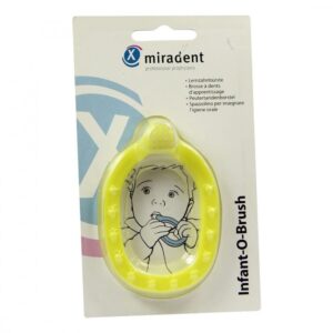 Miradent Kinder-lernzahnbürst.infant-o-brush gelb