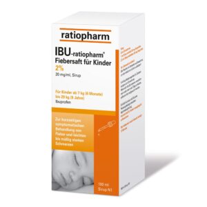 IBU-ratiopharm 2% Fiebersaft für Kinder