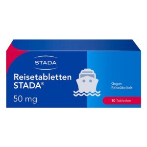 Reisetabletten STADA 50mg Dimenhydrinat bei Reiseübelkeit