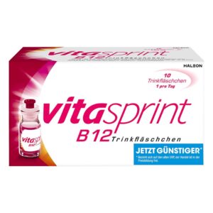 Vitasprint B12 Trinkfläschchen mit Vitamin B12 für mehr Energie