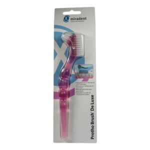 Miradent Prothesenbürste Protho Brush pink trans.