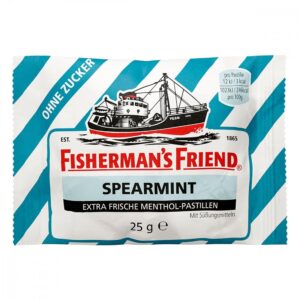 Fishermans Friend Spearmint ohne Zucker Pastillen