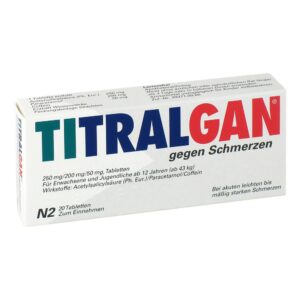 TITRALGAN gegen Schmerzen