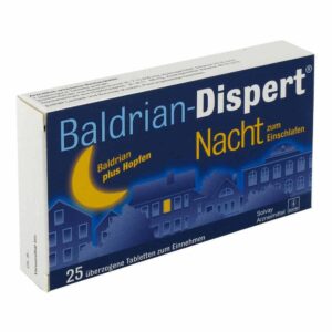 Baldrian-Dispert Nacht zum Einschlafen