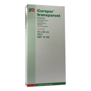 Curapor Wundverband steril transparent 10×25 cm