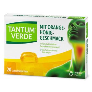 Tantum Verde 3 mg Lutschtabletten Orange-Honiggeschmack