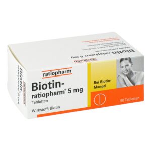 Biotin Ratiopharm 5 mg Tabletten