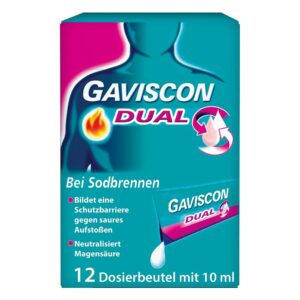 GAVISCON Dual Suspension mit Zweifachwirkung gegen Sodbrennen