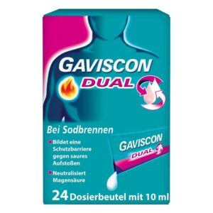 GAVISCON Dual Suspension mit Zweifachwirkung gegen Sodbrennen