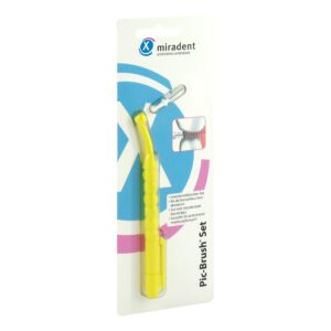 Miradent Interd.pic-brush Set gelb