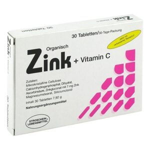 Zink Organisch+Vitamin C Tabletten