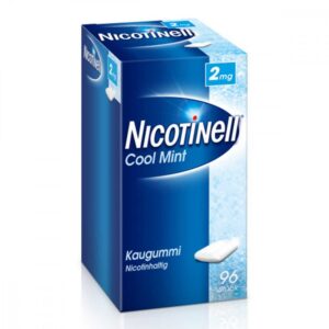 Nicotinell Kaugummi 2 mg Cool Mint (Minz-Geschmack)