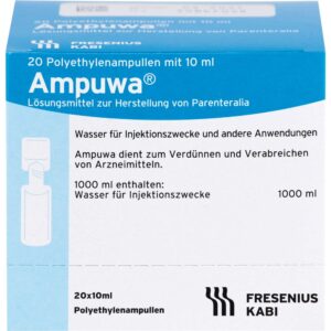 Ampuwa Plastikampullen Injektions-/infusionslsg.