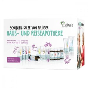 SchüÃler-Salze Haus/Reiseapotheke 1-12 Tabletten+ 1+11 Creme