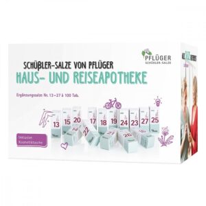 SchüÃler-Salze Haus/Reiseapotheke Nummer 13-27 Tabletten