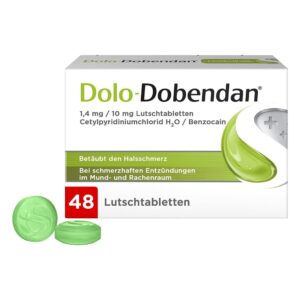 Dolo-Dobendan Zuckerfrei Lutschtabletten gegen Halsschmerzen