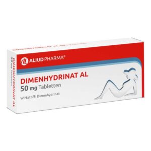 Dimenhydrinat AL 50 mg Tabletten bei Ãbelkeit und Erbrechen