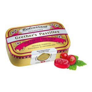 Grethers Redcurrant+Vitamin C zuckerfreie Pastillen