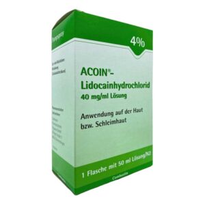 Acoin Lidocainhydrochlorid 40 mg/ml Lösung