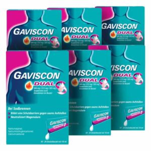 GAVISCON Dual 500 mg, 213 mg, 325 mg Suspension Dosierbeutel