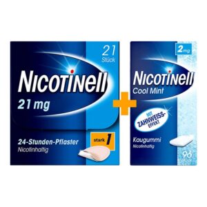 Nicotinell Starter Set 2: mehr als 30 Zigaretten täglich