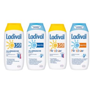 Ladival Familien-Paket Sonnenschutz LSF50+ und Apres Pflege