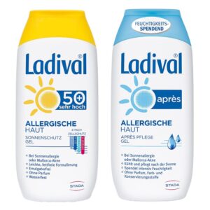 Ladival allergische Haut Gel LSF 50 und Apres Gel