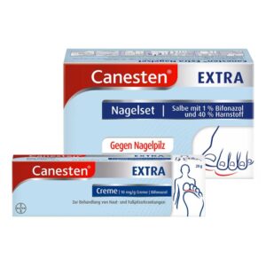 Canesten EXTRA 2-Phasen-Kurztherapie-Set bei Nagelpilz mit 20g E