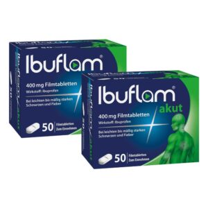 Ibuflam Akut 400 mg Ibuprofen Schmerztabletten