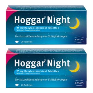 Hoggar Night 25 mg Doxylamin Schlaftabletten