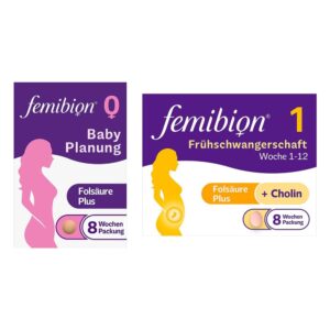 Femibion 0 Babyplanung 56 stk + Femibion 1 Frühschwangerschaft 5