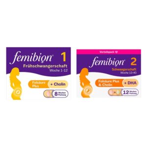 Femibion 1 Frühschwangerschaft 56 stk + Femibion 2 Schwangerscha