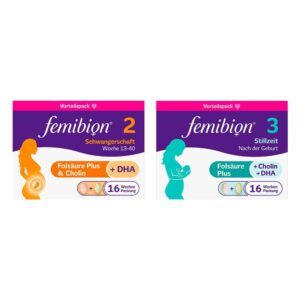 Femibion 2 Schwangerschaft Tabletten 2×112 stk + Femibion 3 Stil