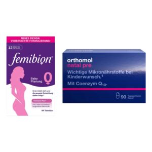 Femibion Babyplanung Tabletten 84 stk + Orthomol Natal pre Kapse