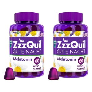 Wick Zzzquil Gute Nacht Melatonin Weichgummis