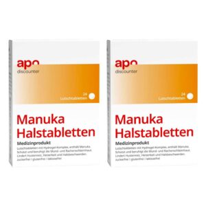 Manuka Halstabletten zuckerfrei zum Lutschen von apodiscounter