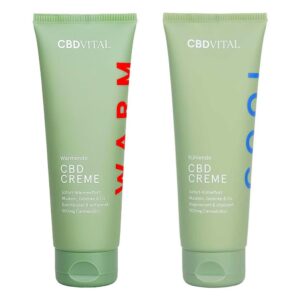 CBD VITAL Wärmende CBD Creme + Kühlende CBD Creme