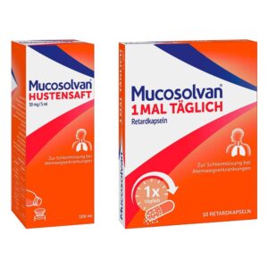 MUCOSOLVAN Hustensaft 100 ml und Retardkapseln 10 stk