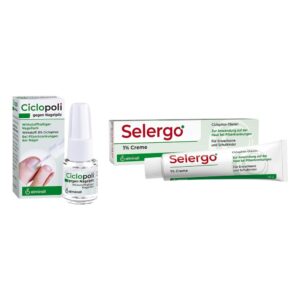 Ciclopoli gegen Nagelpilz (6.6 ml) + Selergo 1% (40 g)