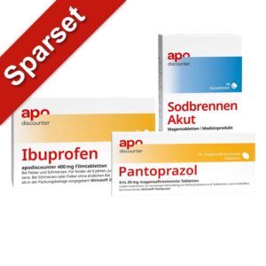 Sparset: Pantoprazol + Ibu + Sodbrennen Akut