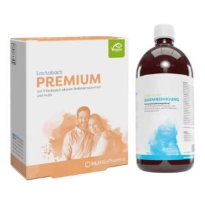 Lactobact Premium 30 stk + Casa Sana Darmreinigung 1000 ml